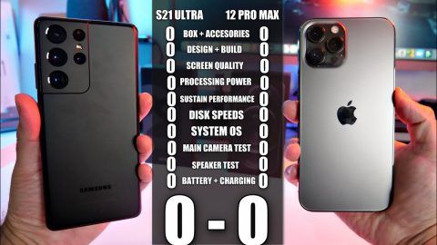 iphone 12 pro max samsung s21 ultra