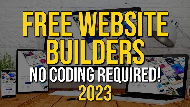 Top 5 Best FREE Website Builders NO CODING NEEDED! (2023) - TechWizTime